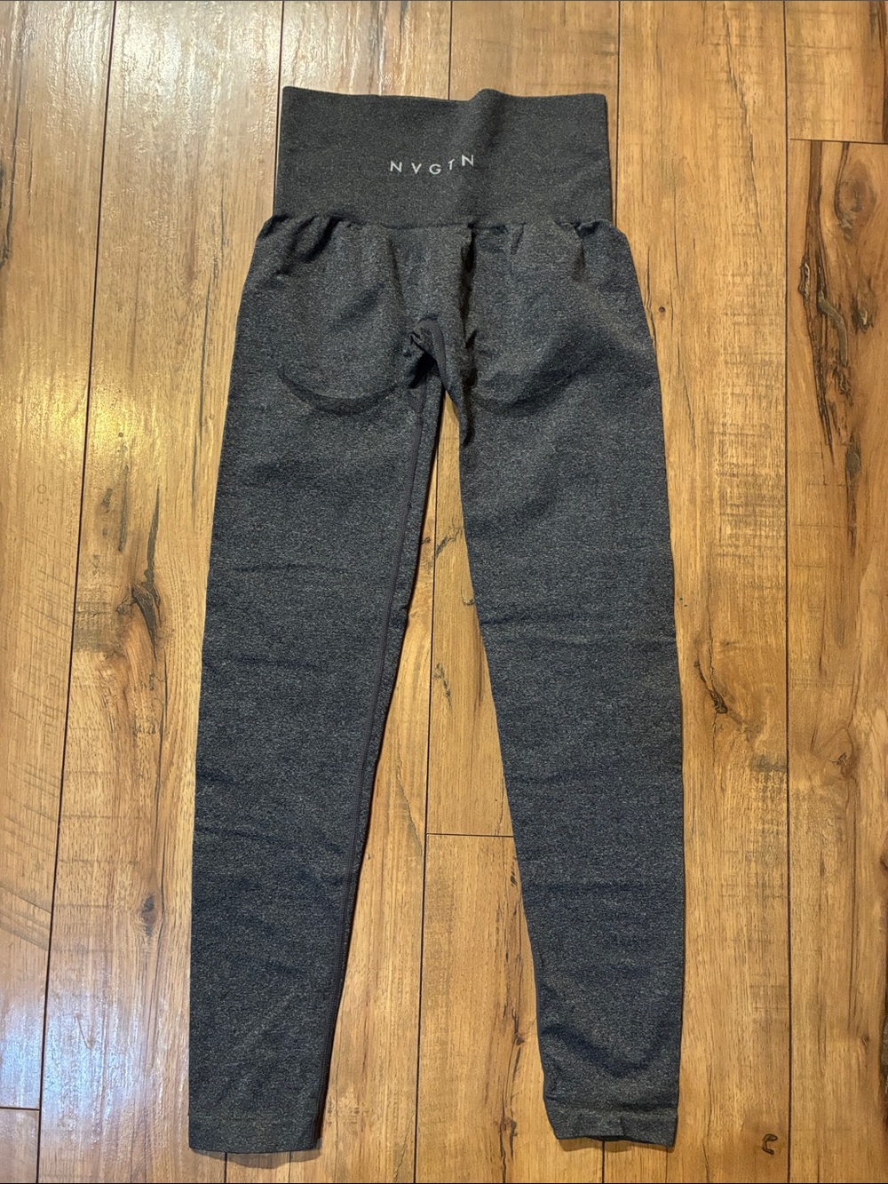 NVGTN High-Waist Charcoal Gray Leggings